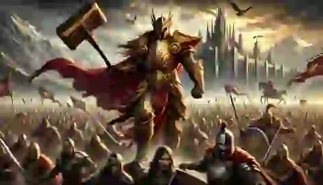 Fereydun leads his army toward Zahhak