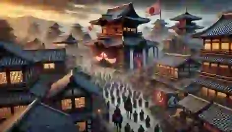 Minamoto forces siege Kyoto with Taira