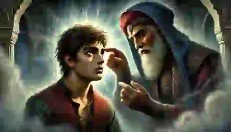 Bahram helps Mehr regain focus, guiding him through a mystical illusion.