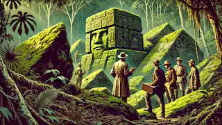  Percy Fawcett discovers ancient geometric rock formations hidden deep in the Amazon jungle.