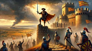 El Cid triomphe sur Valence après la bataille