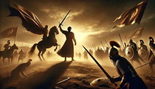 Ardashir defeats Artabanus in battle
