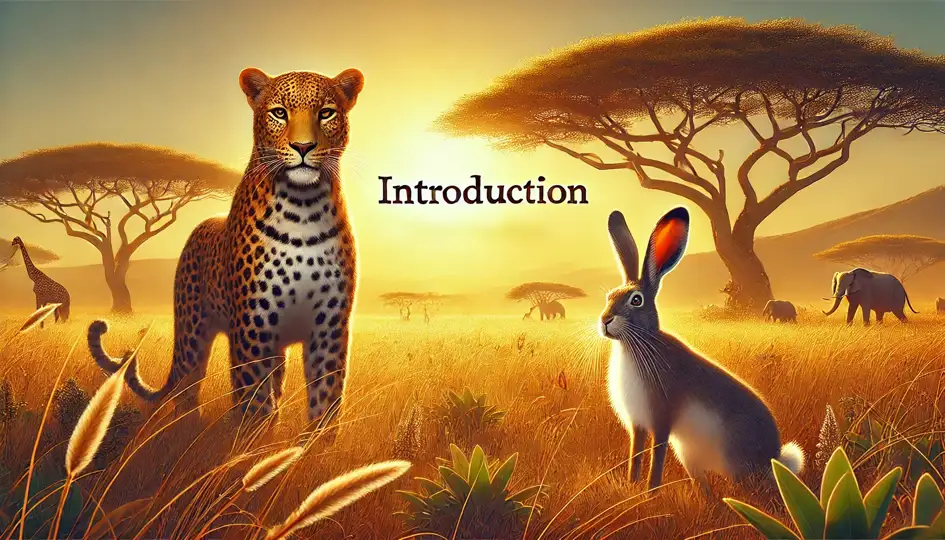 The Story of the Leopard and the Hare