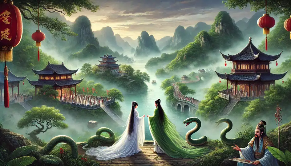 The Tale of the White Snake and the Green Snake