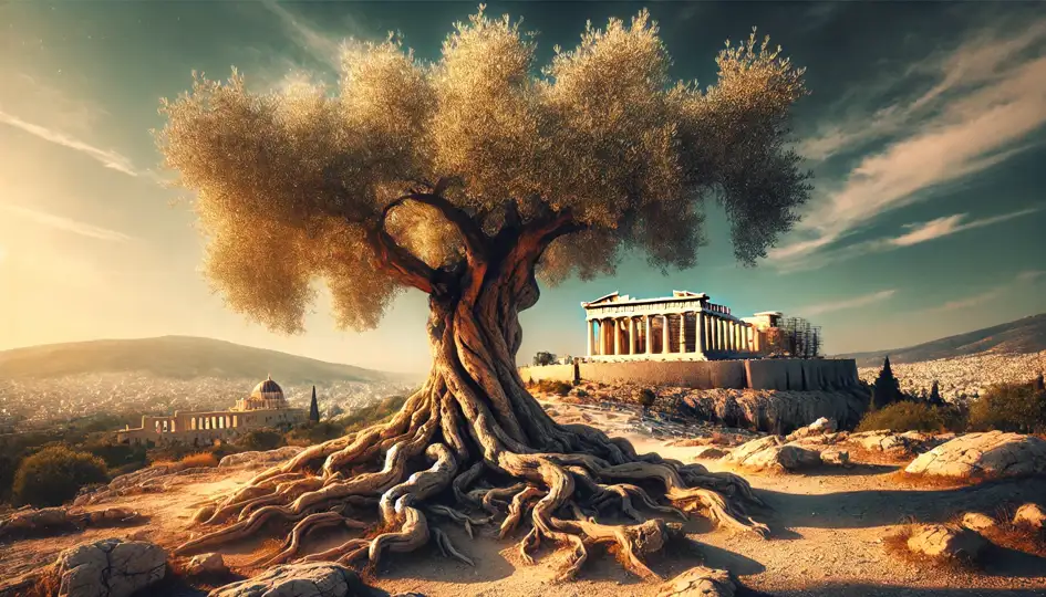 The Tale of the Sacred Olive Tree of Athens 