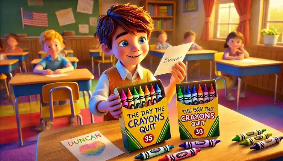 The Day the Crayons Quit