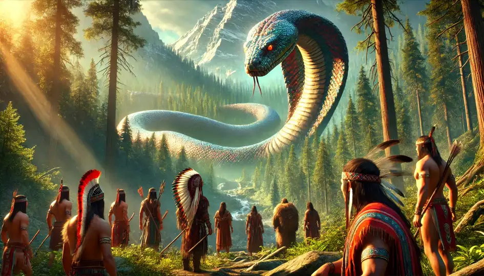 The Story of the Great Serpent, A Story Worth Reading on GatherTales