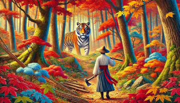 The Tiger and the Woodcutter
