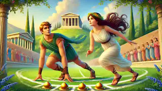 The Race of Atalanta and Hippomenes