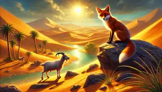 The Desert Fox and the Foolish Goat