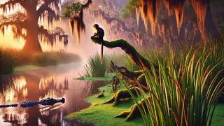 The Crocodile and the Monkey: A Tale of Wit and Survival
