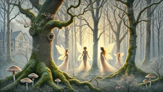Las tres hadas del bosque sueco