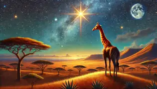 The Giraffe's Star in the Karoo