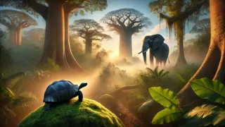 Der Elefant und die Schildkröte: Eine Humiltätsgeschichte aus Kamerun