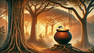 Anansi e a panela de sabedoria