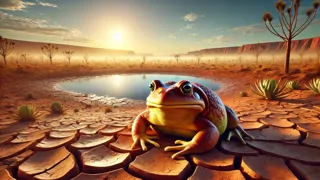 Tiddalik Drains the Waterholes: A Tale of Unity