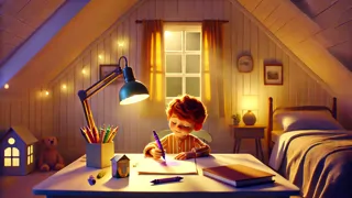 Harold und der lila Buntstift: Eine Reise der Fantasie