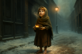 El deseo de Año Nuevo de la Niña de las Fósforos