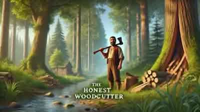 The Honest Woodcutter