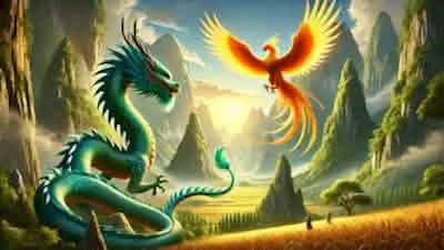 The Story of the Jade Dragon and the Golden Phoenix