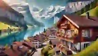  The village of Altdorf, where the legend of William Tell begins.