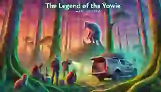 Mark Andrews and his team set up camp at the edge of the Whispering Forests, eager to uncover the truth behind the legend of the Yowie.