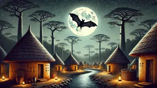 Pourquoi les chauves-souris volent-elles la nuit : un conte traditionnel nigérian