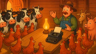 Click, Clack, Moo: Cows That Type