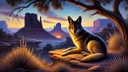 Coyote roba el fuego