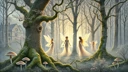 The Three Fayes of the Swedish Forest