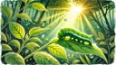 A Metamorfose Mágica da Santinha Fome de Larva