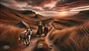 The Two Sisters and the Giant Hyena