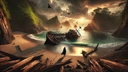 Robinson Crusoe: Uma história de sobrevivência e perseverança na ilha