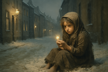 La pequeña vendedora de cerillas de Copenhague